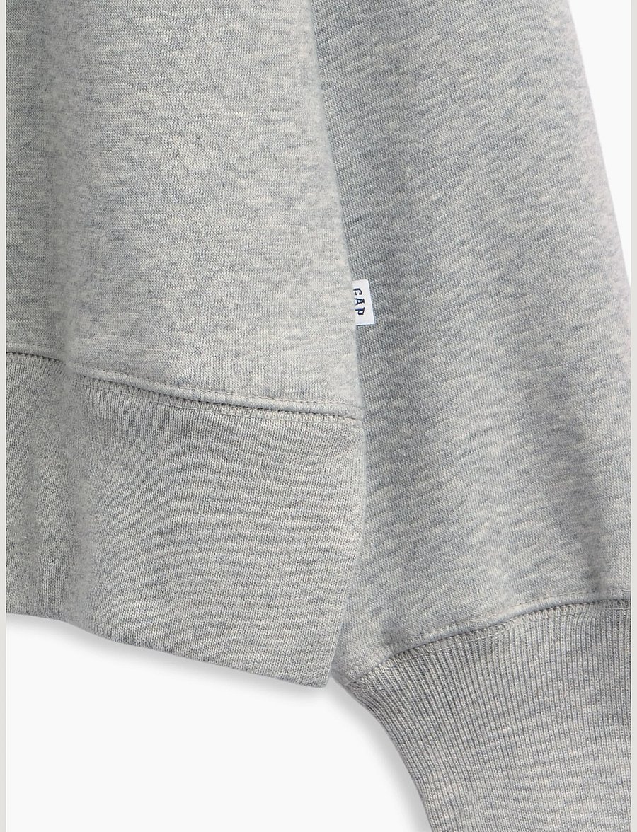 GAP - Kids VintageSoft Oversized Split-Hem Sweatshirt - b08 - 4