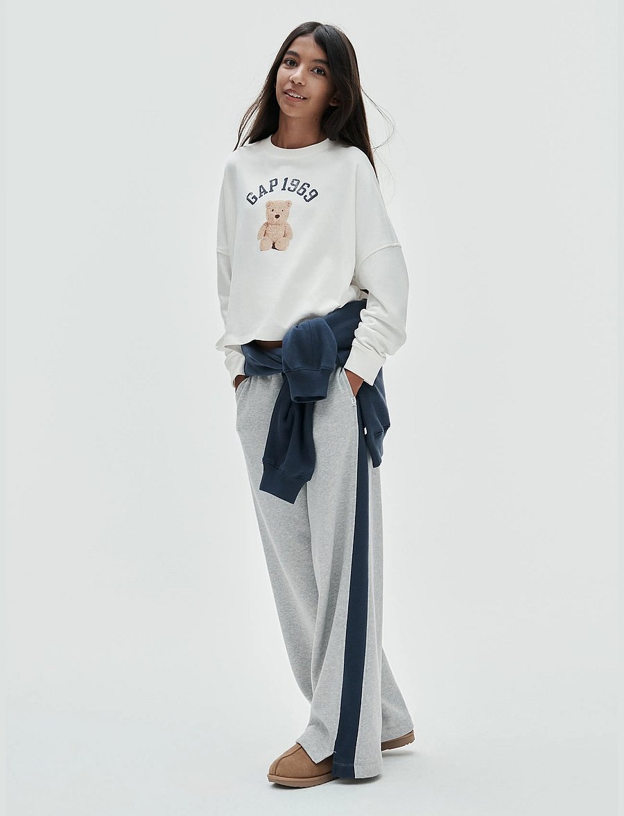 GAP - Kids VintageSoft Baggy Varsity Sweatpants - jogginghosen - b08 - 3