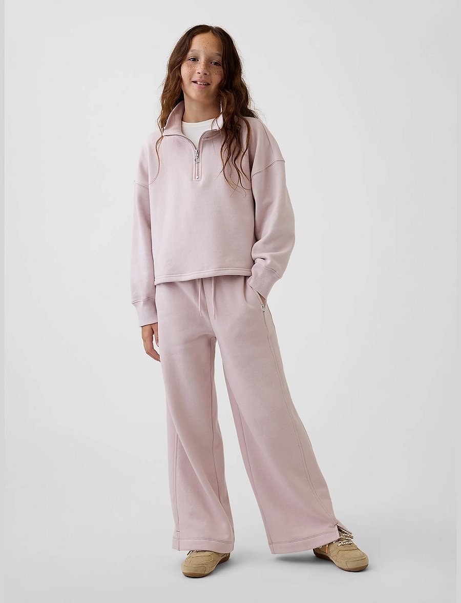 GAP - Kids VintageSoft Baggy Varsity Sweatpants - primitive - 0