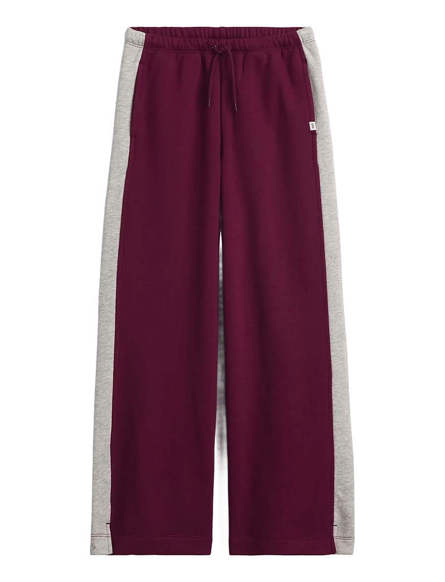 GAP - Kids VintageSoft Baggy Varsity Sweatpants - tuscan red - 1