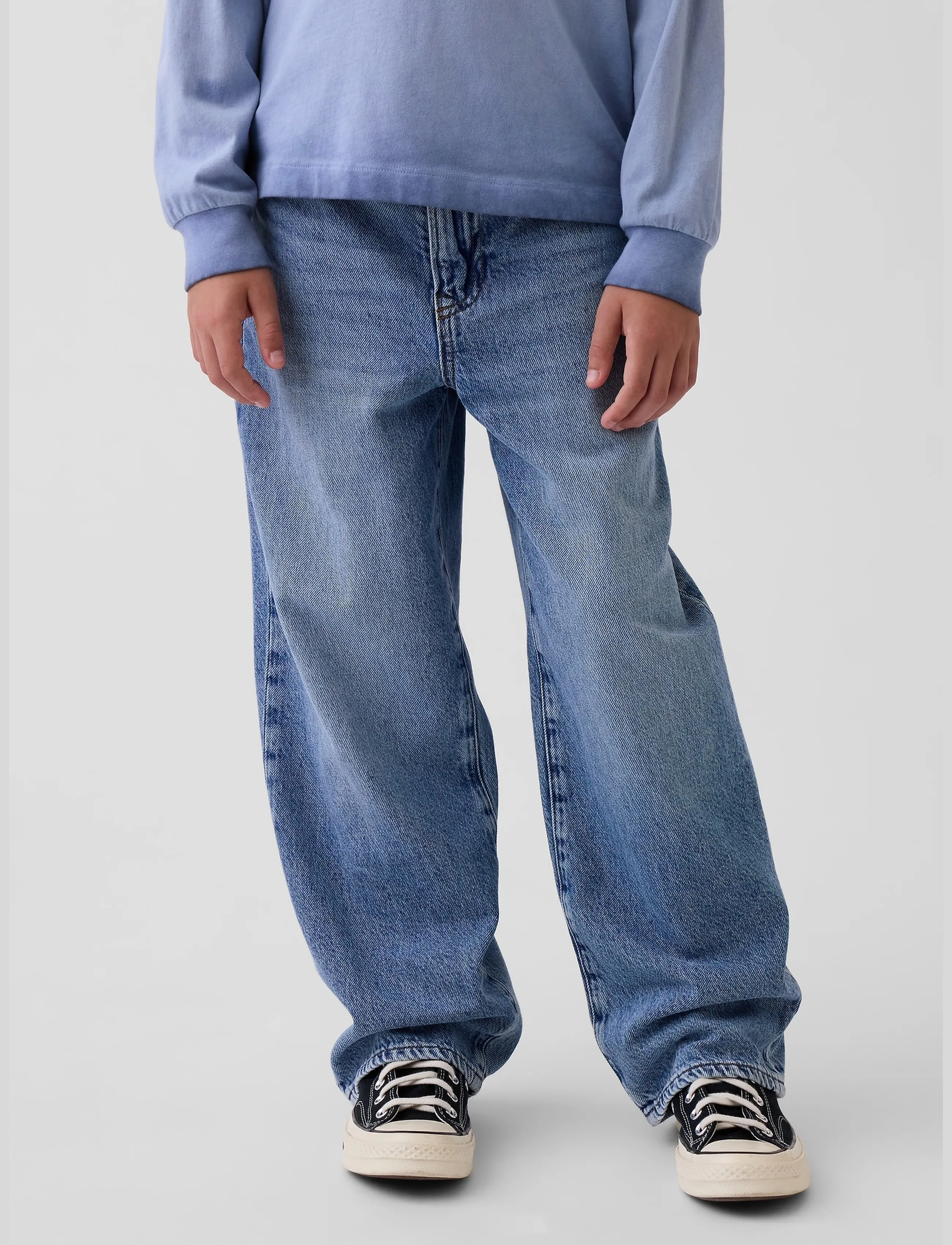 GAP - Kids Baggy Jeans from the GAP collection - loose jeans - light wash - 2