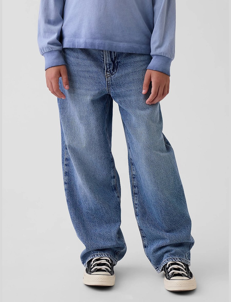 GAP - Kids Baggy Jeans from the GAP collection - loose jeans - light wash - 2