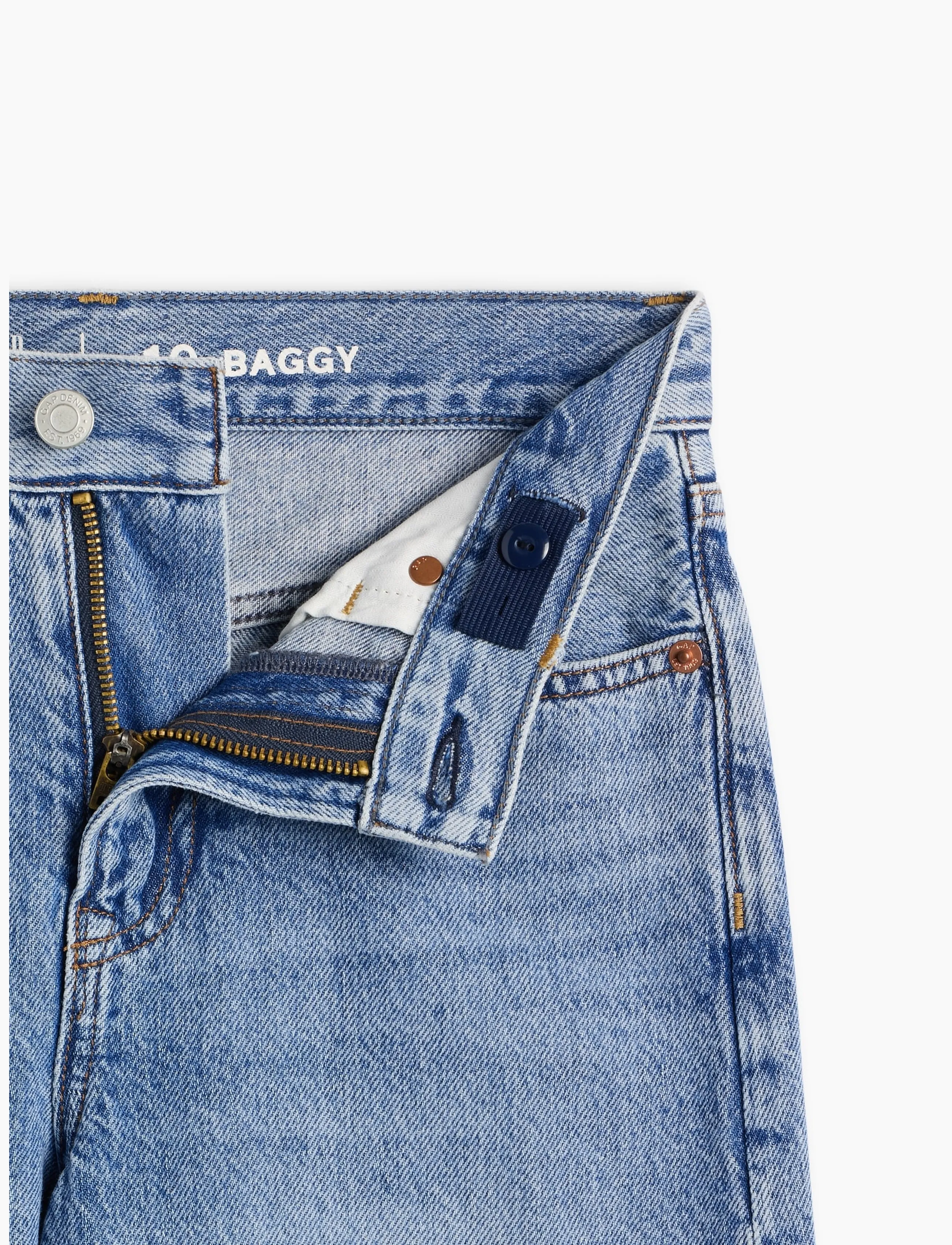 GAP - Kids Baggy Jeans from the GAP collection - loose jeans - light wash - 5