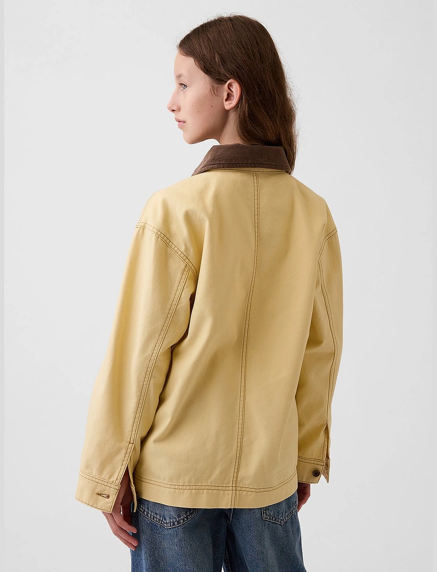 GAP - Kids Relaxed Barn Jacket from the GAP collection - maize - 2