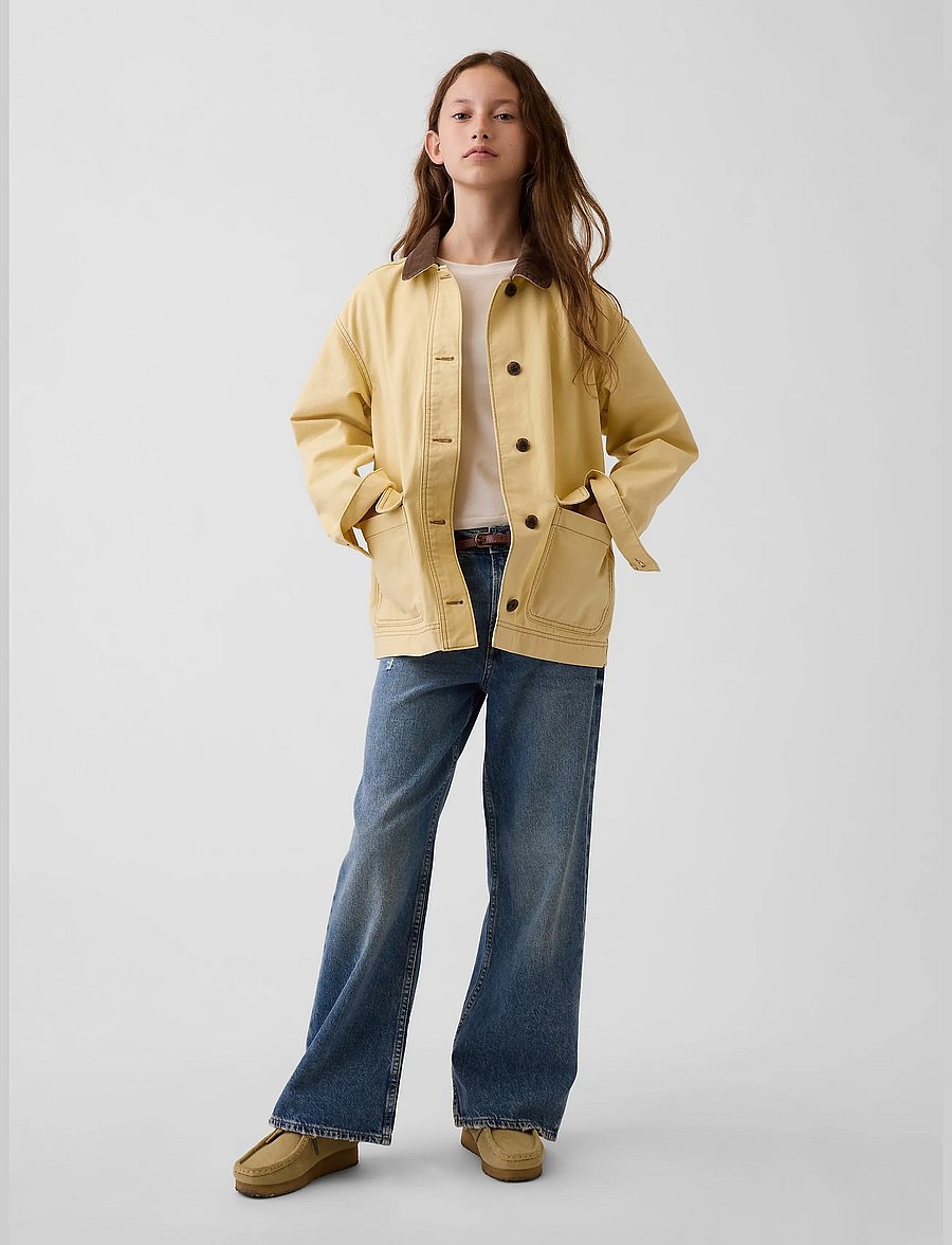 GAP - Kids Relaxed Barn Jacket from the GAP collection - maize - 3