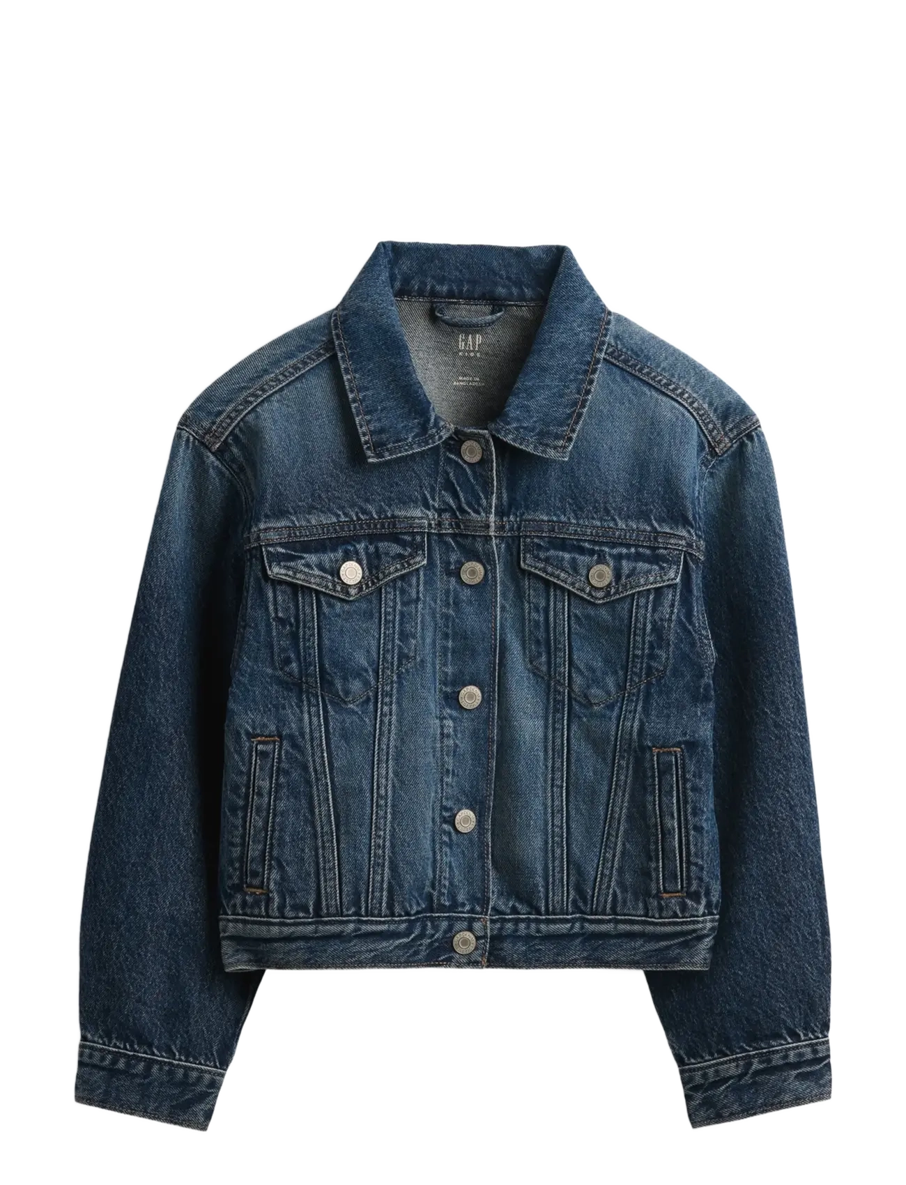 GAP Kids Icon Denim Jacket from the GAP collection - Outdoor - DARK WASH / blue