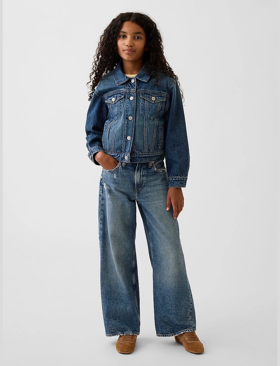 GAP - Kids Icon Denim Jacket from the GAP collection - dark wash - 3