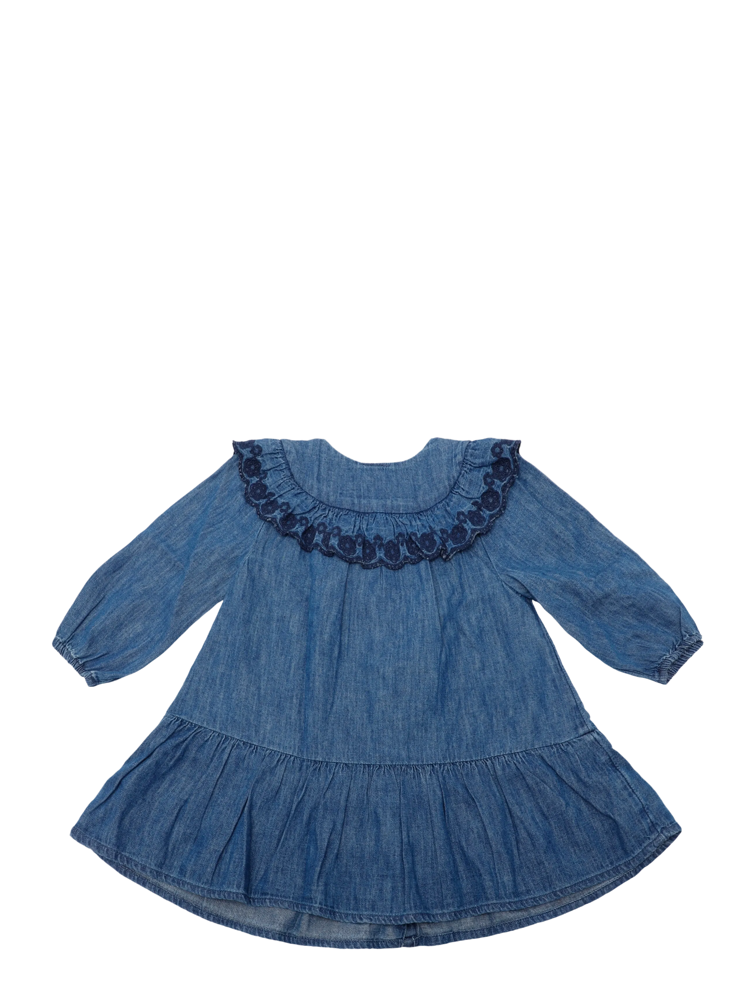 GAP - Denim Dress from the GAP collection - pikkade varrukatega beebikleidid - dark wash - 1