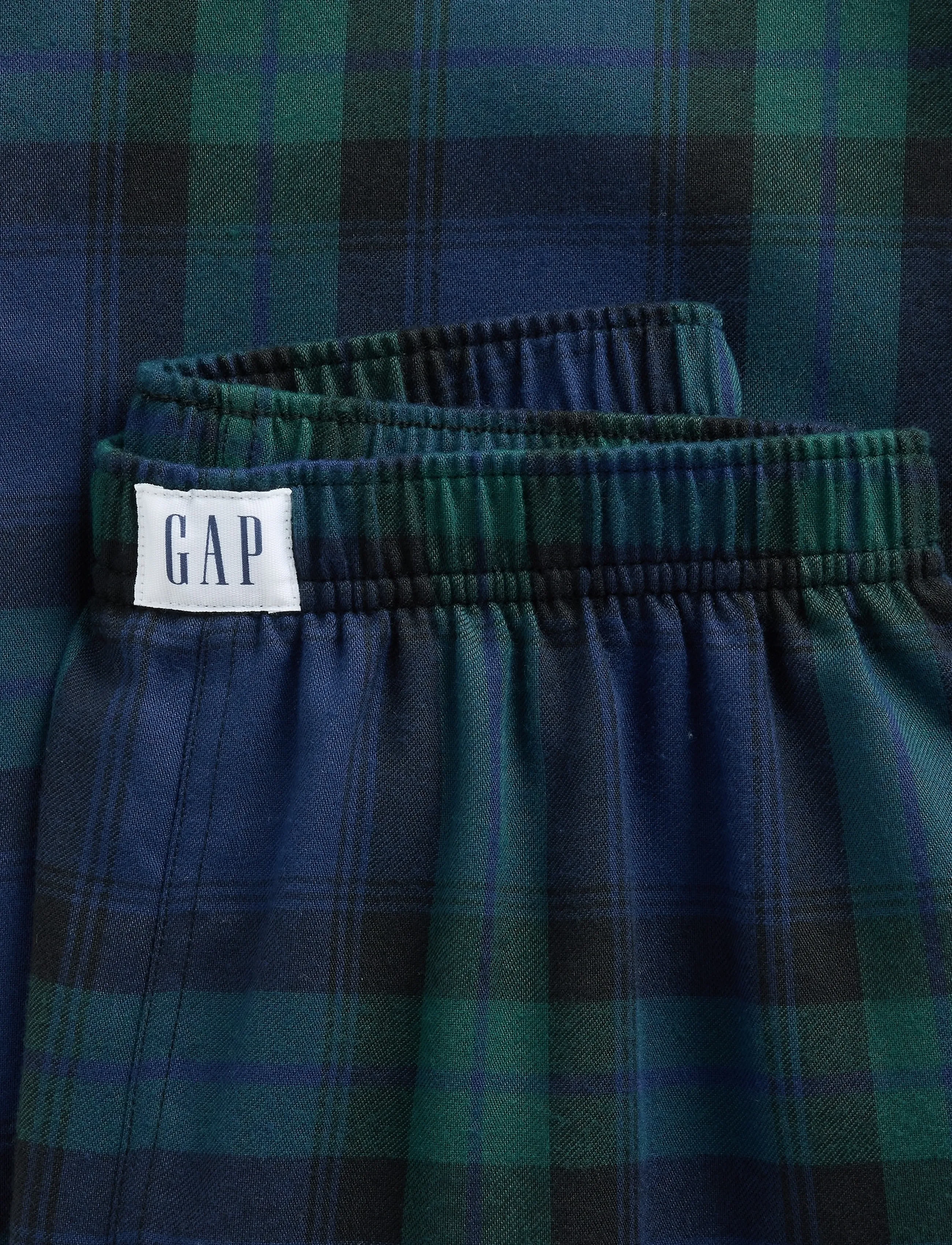 GAP - Pyjama Pants from the GAP collection - schlafanzüge - black watch plaid - 5