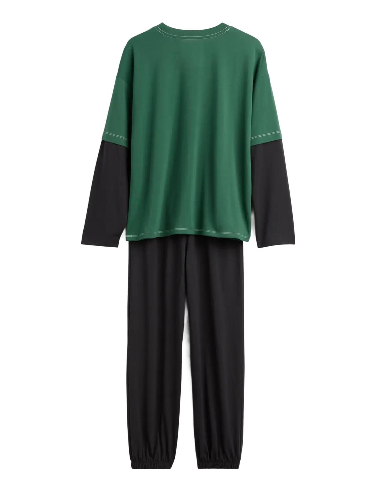 GAP - Kids Recycled Colorblock PJ Set - pyjamasset - map green 437 - 1