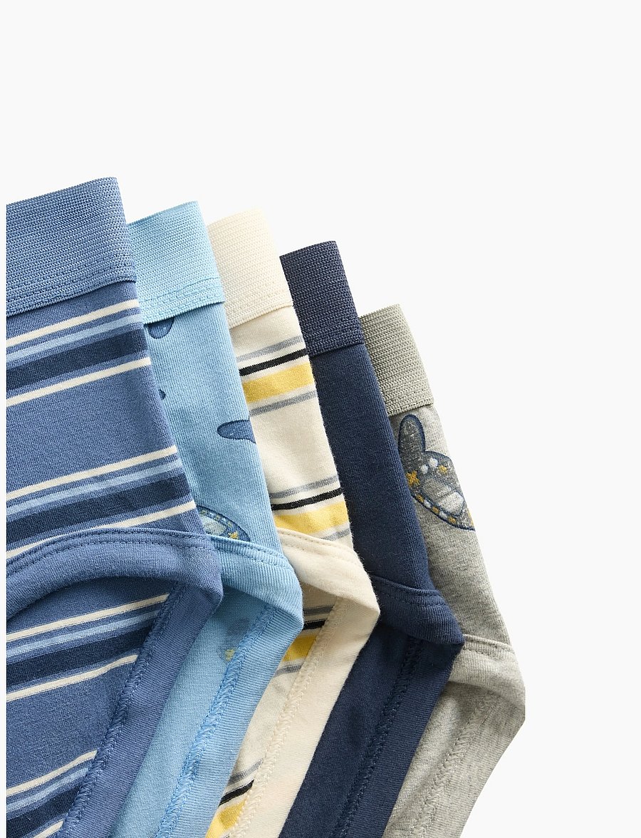 GAP - Kids Organic Stretch Cotton Gaming Briefs (5-Pack) - kalsonger - video game - 1