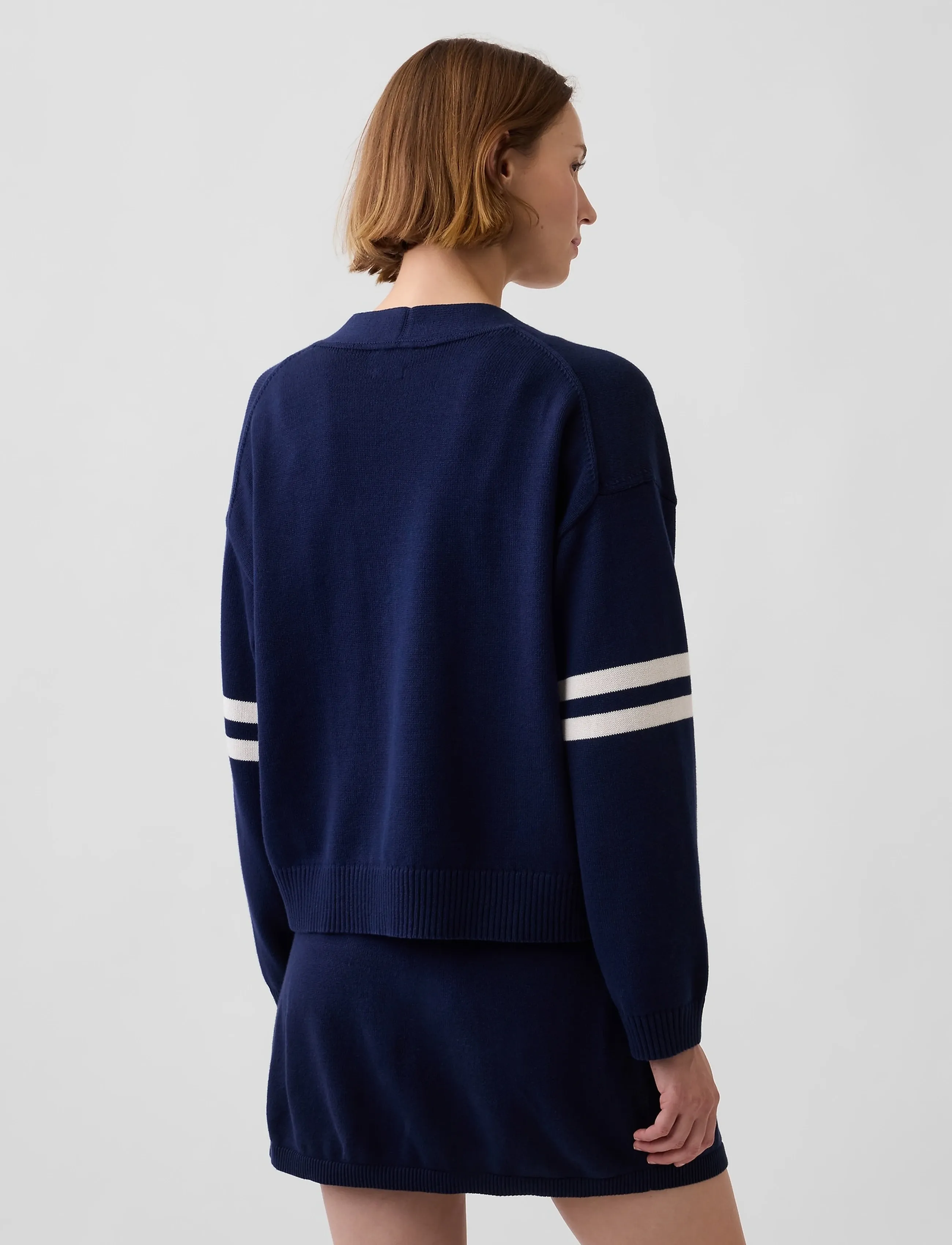 GAP - Cotton Barrel Cardigan from the GAP collection - tapestry navy - 3
