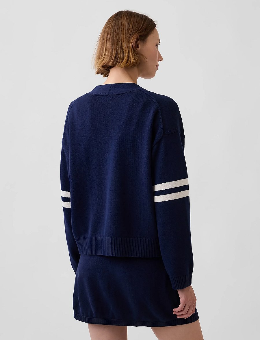 GAP - Cotton Barrel Cardigan from the GAP collection - tapestry navy - 3