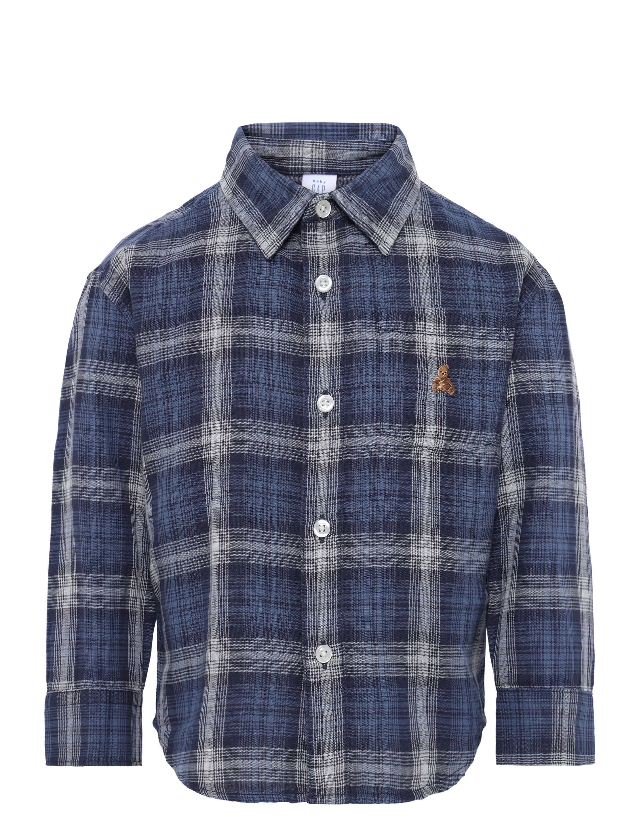 GAP Double Weave Woven Top from the GAP collection - Skjorter - VINTAGE NAVY / navy