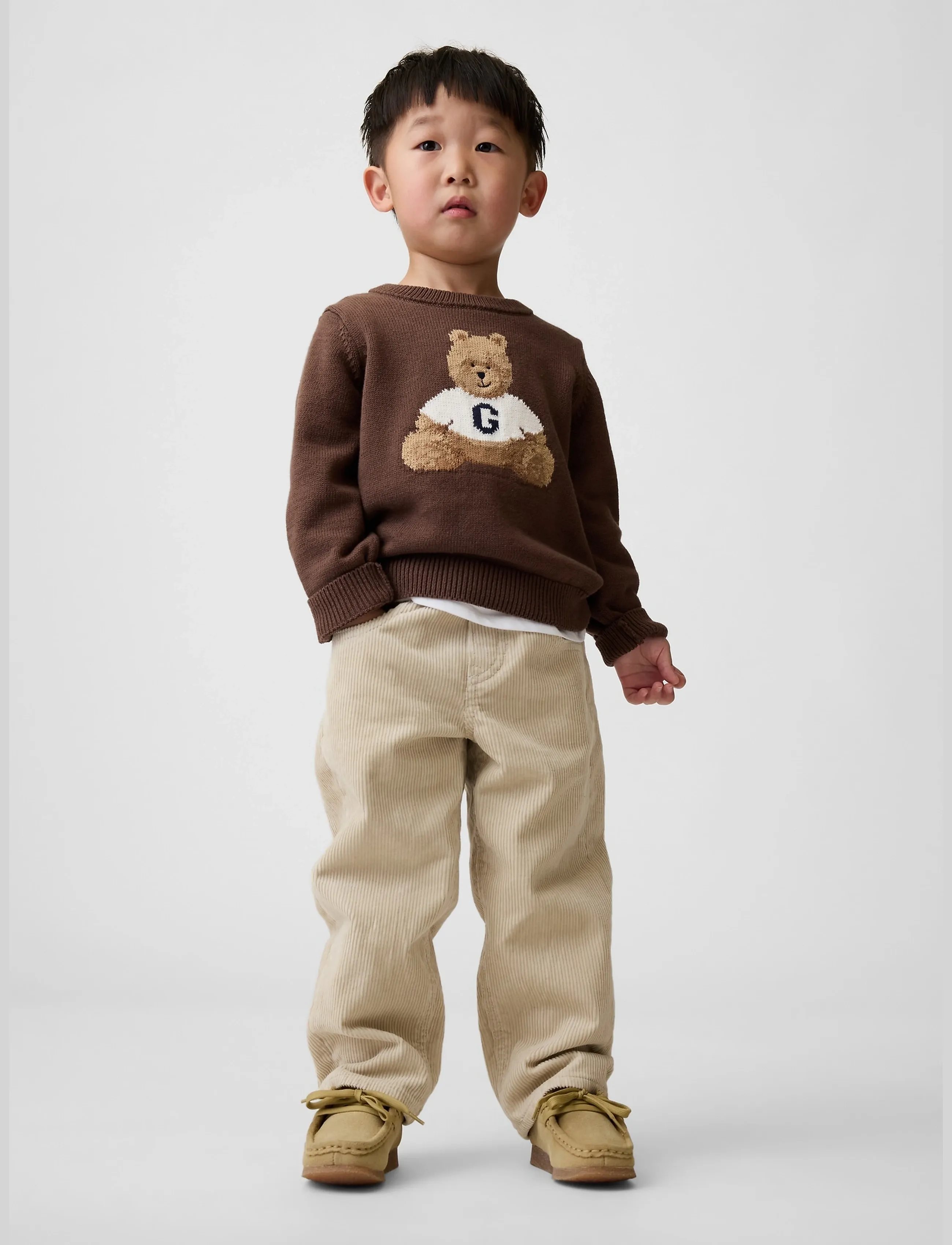 GAP Baggy Cord Denim from the GAP collection - Babybukser - MOONSTONE / beige