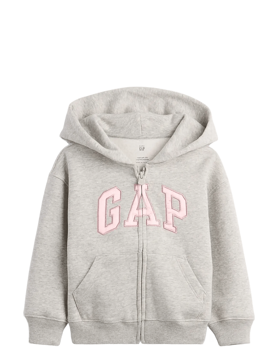 GAP - Baby & Toddler VintageSoft Logo Zip Hoodie - einkaufen nach alter von - b08 - 0