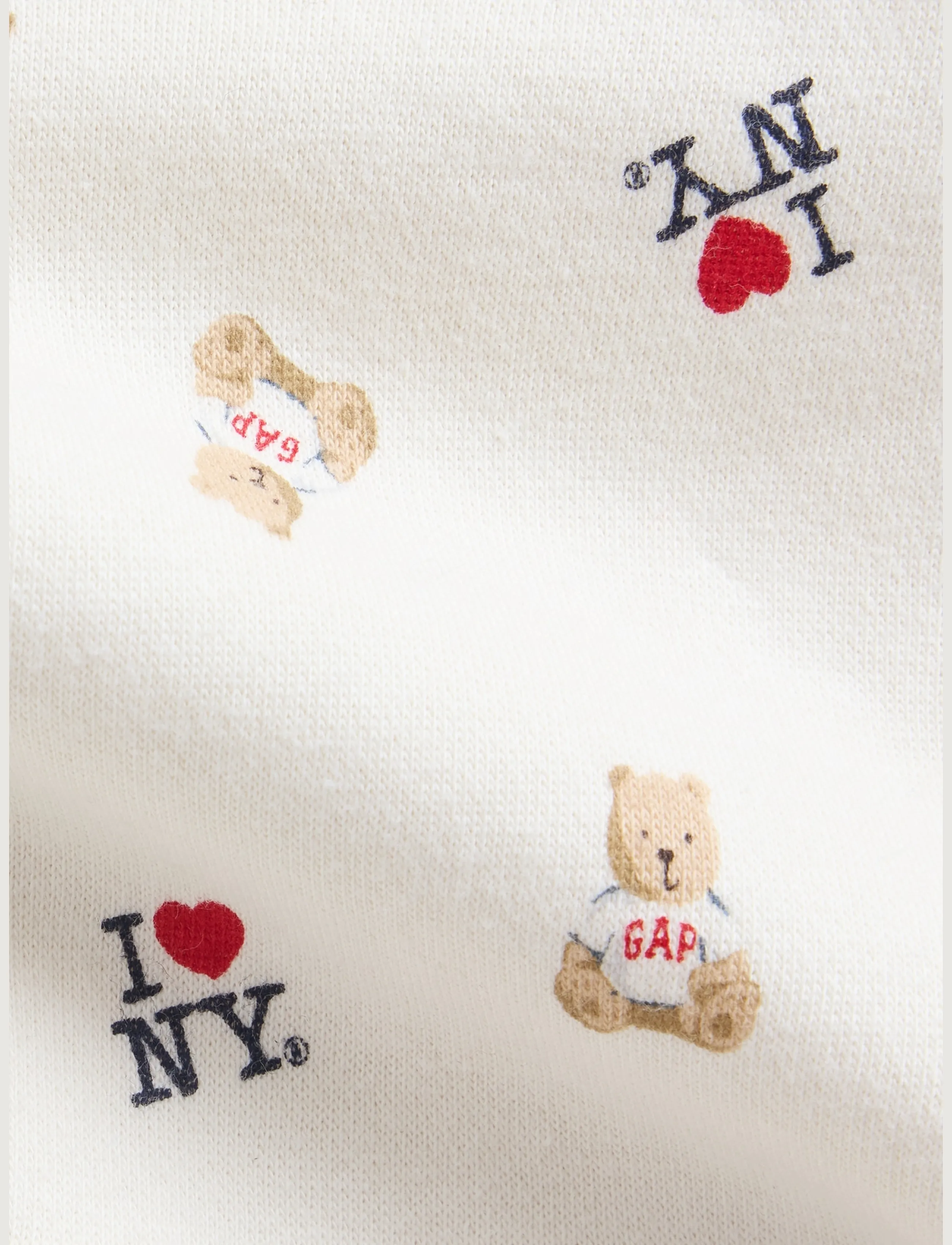 GAP - Printed Fleece Hoodie from the GAP collection - brannan bear - 2