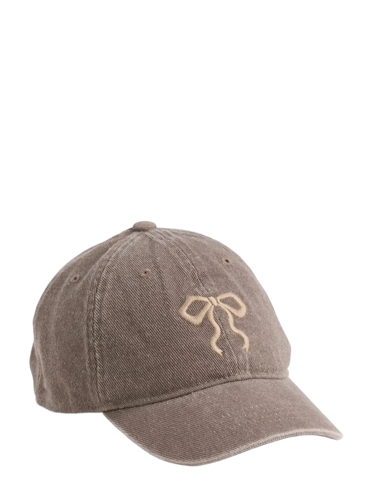 GAP Kids Denim Bow Baseball Hat - Accessoires - TOASTED ALMOND / brown