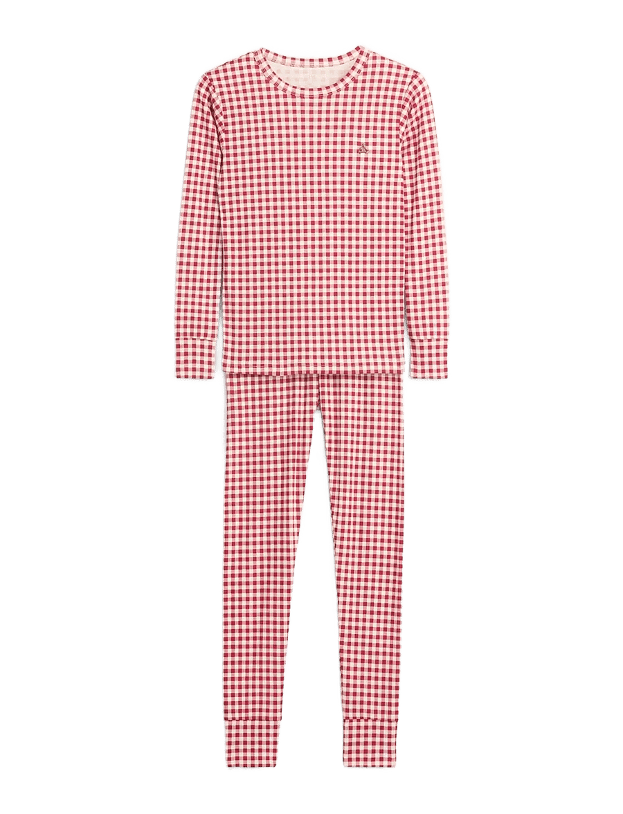 GAP - Gingham Long Underwear from the GAP collection - fs red gingham - 1