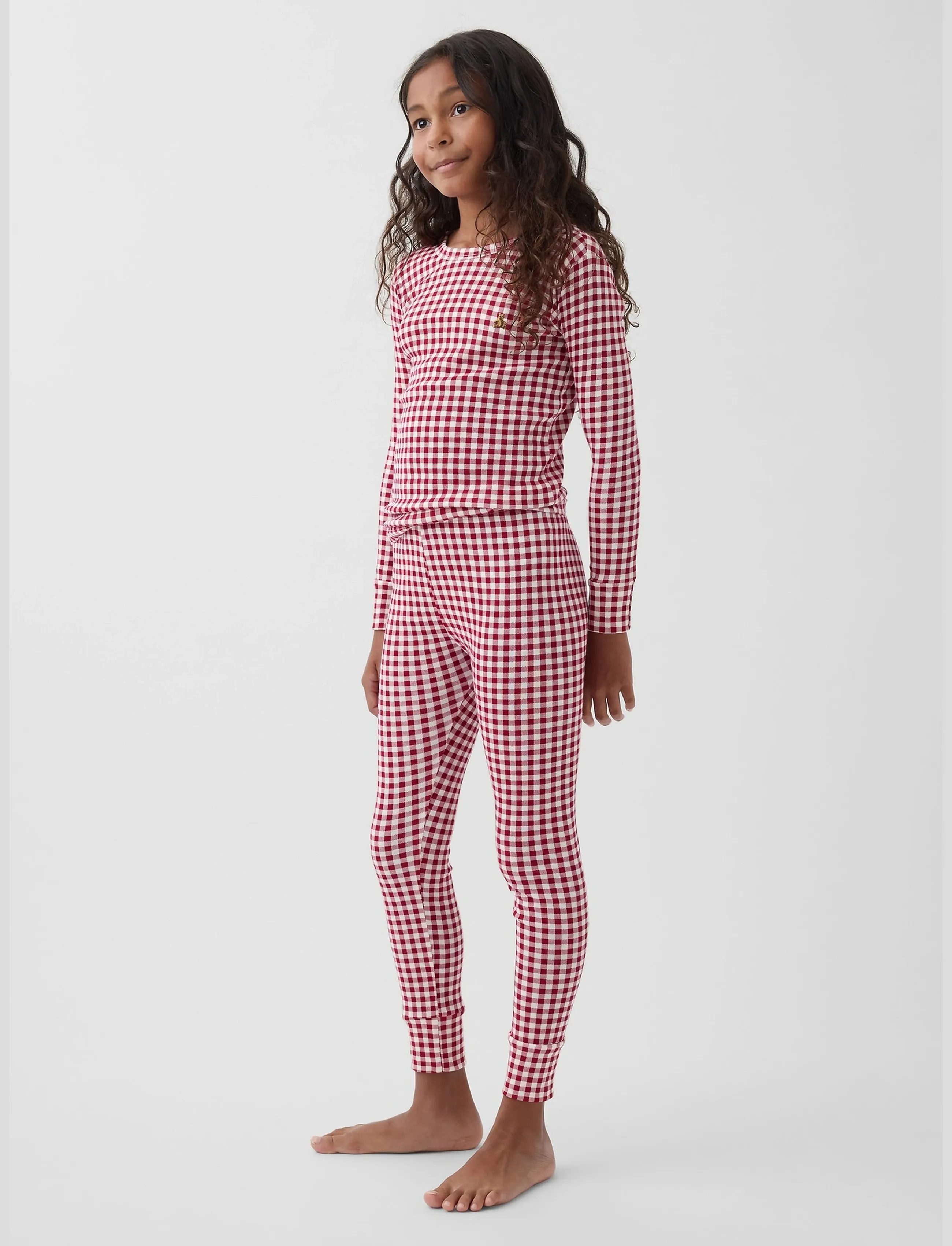 GAP - Gingham Long Underwear from the GAP collection - fs red gingham - 0