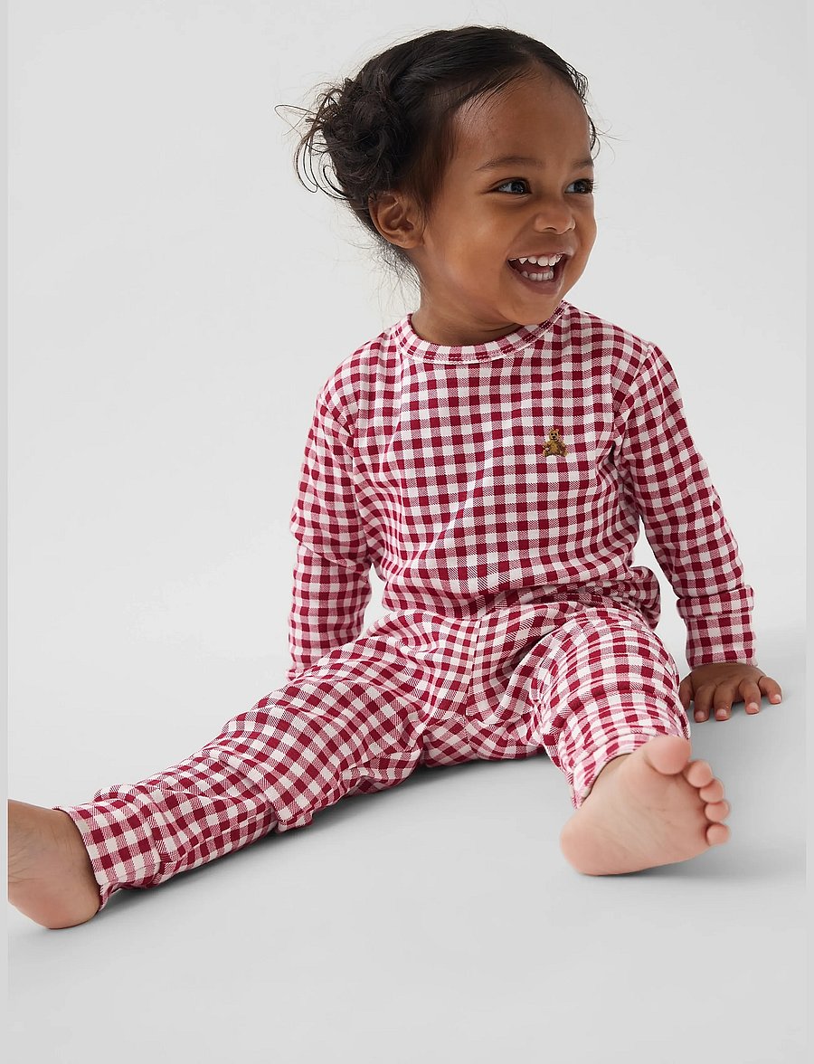 GAP - Gingham Long Underwear from the GAP collection - fs red gingham - 3