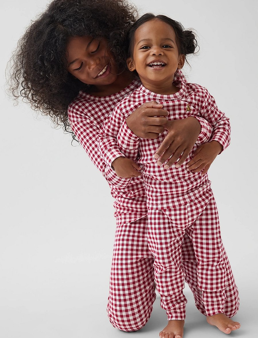 GAP - Gingham Long Underwear from the GAP collection - fs red gingham - 4