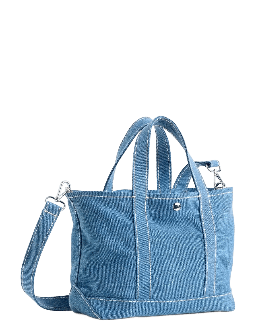 GAP - Kids Canvas Gap Logo Mini Tote Bag - totes & små tasker - bainbridge blue - 1