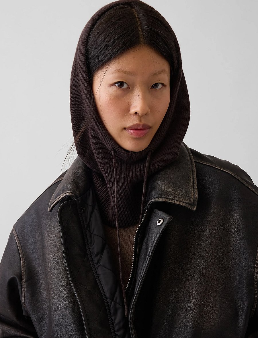 GAP - Cotton Snood from the GAP collection - balaclavas - terra brown - 0