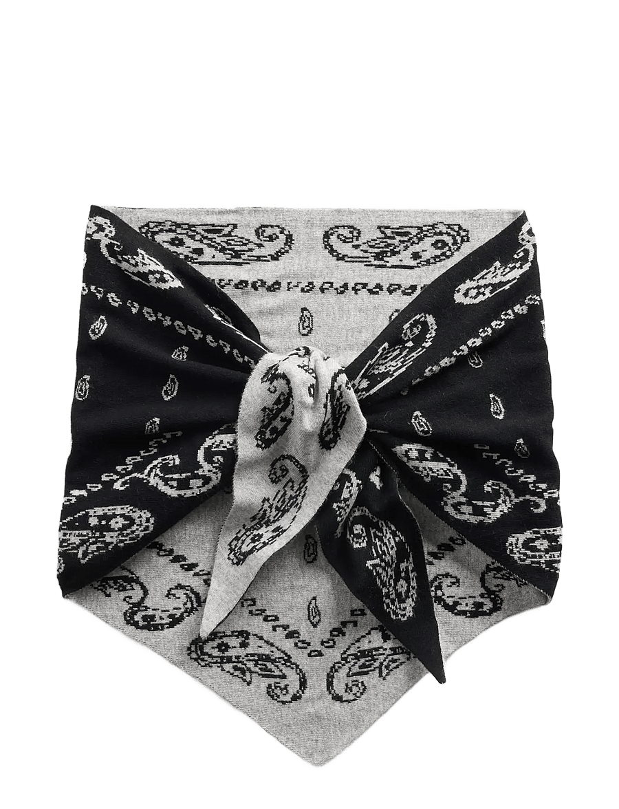 GAP - Paisley Triangle Scarf from the GAP collection - winterschals - black - 1