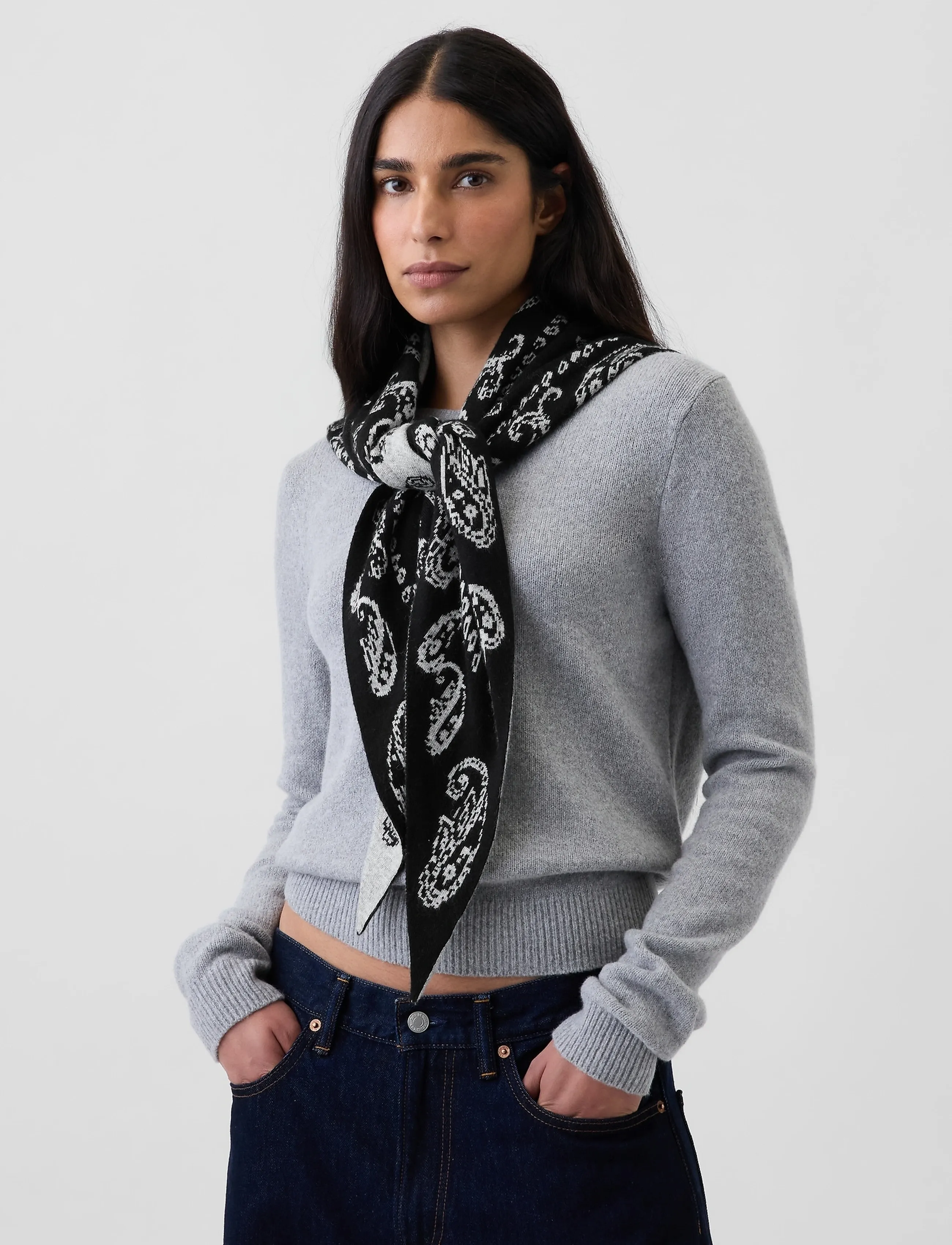 Paisley Triangle Scarf From The Gap Collection