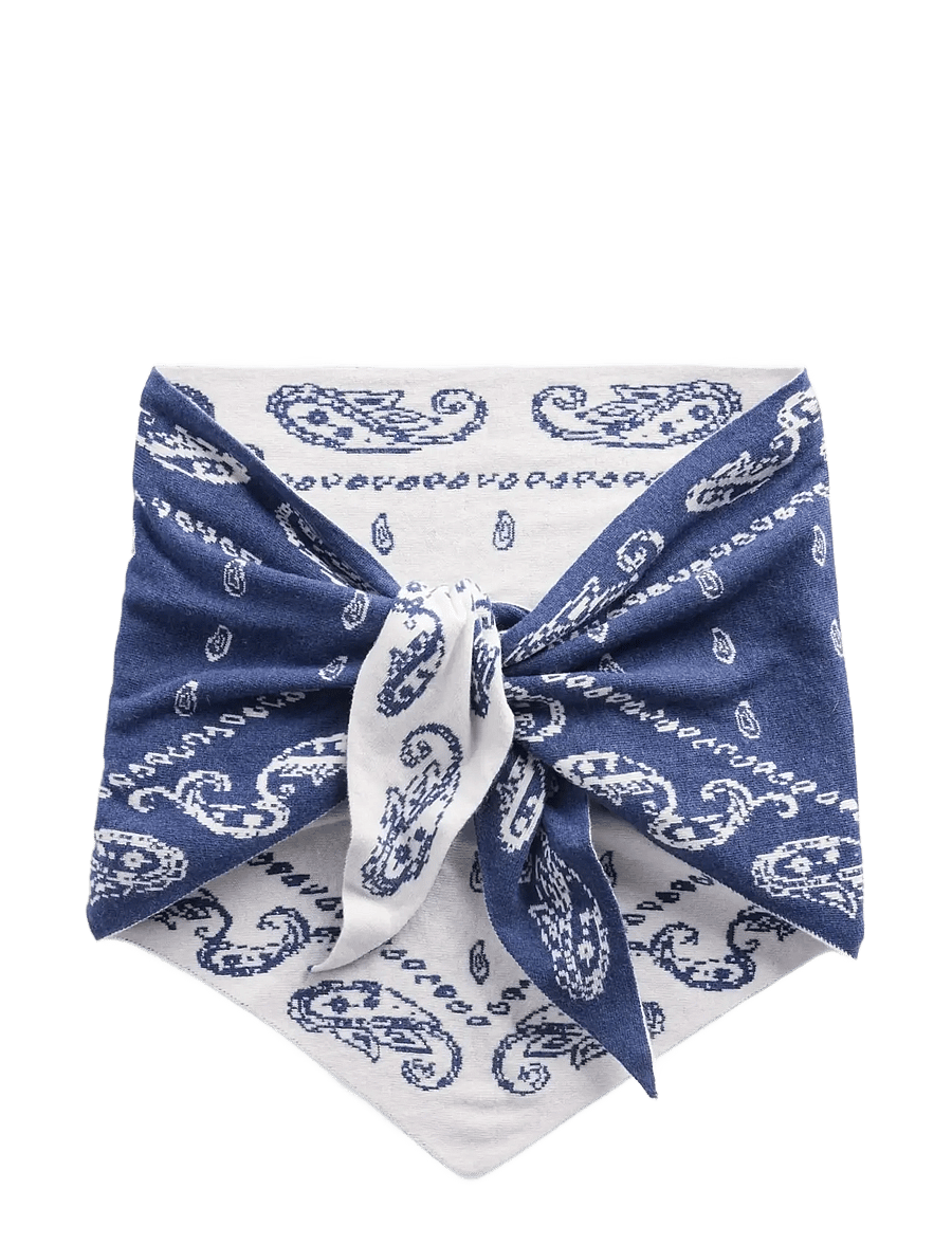 GAP - Paisley Triangle Scarf from the GAP collection - talvesallid - sargassus blue - 1