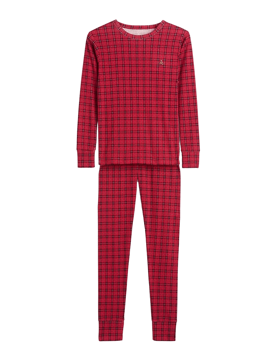 GAP - Plaid Long Underwear from the GAP collection - pyjama-sets - fs red tartan plaid - 1