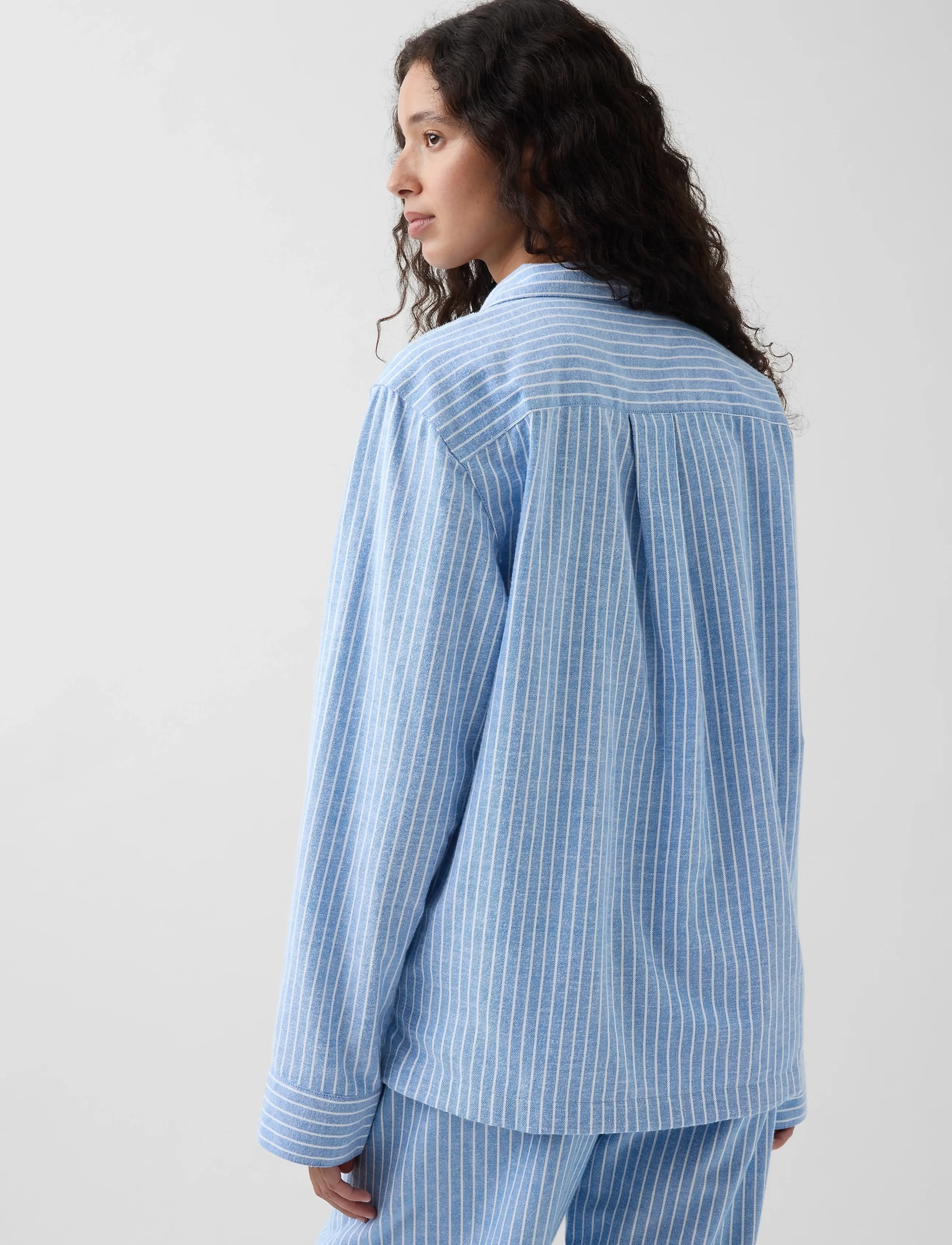 GAP Flannel Long-Sleeved Top From The Collection skjortor & blusar dam – bild 2
