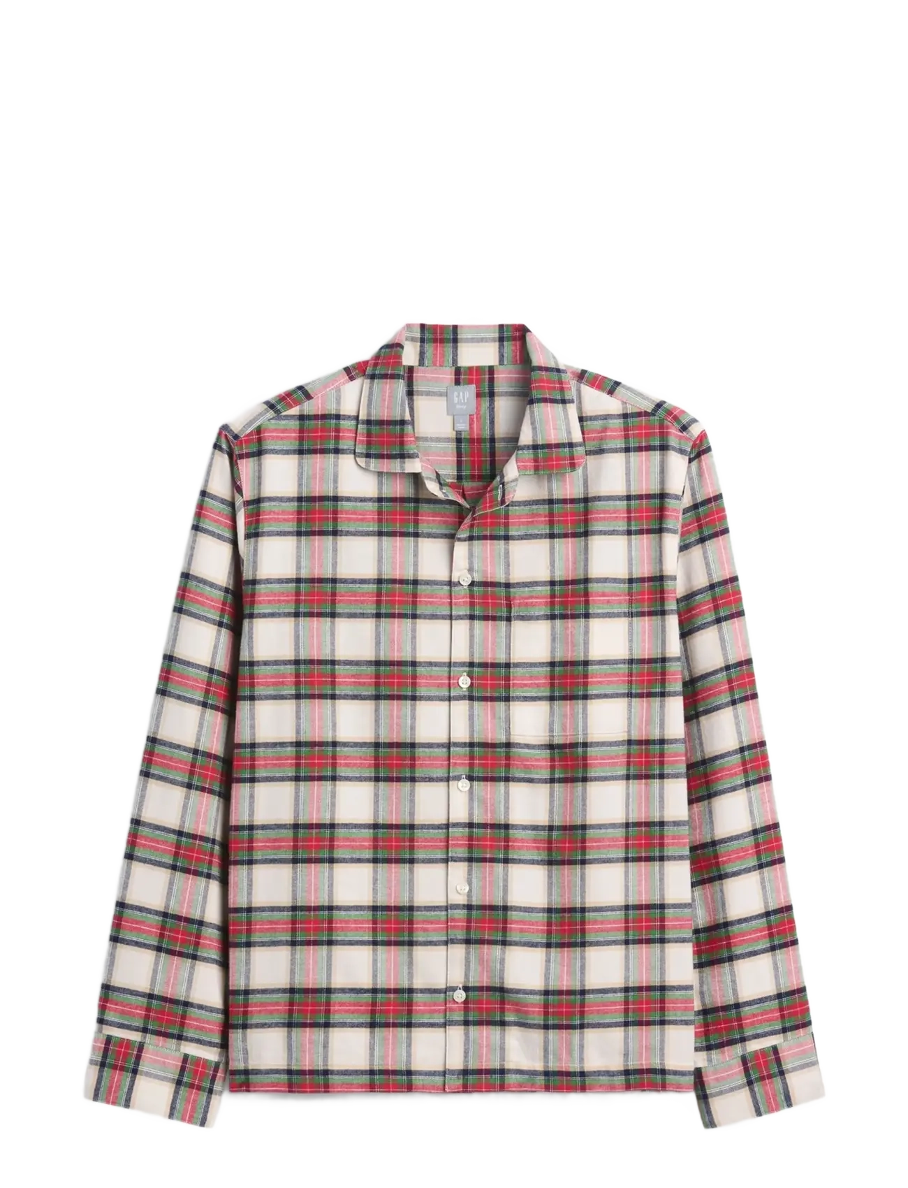 GAP - Flannel Long-Sleeved Top from the GAP collection - långärmade skjortor - fs chino tartan plaid - 1