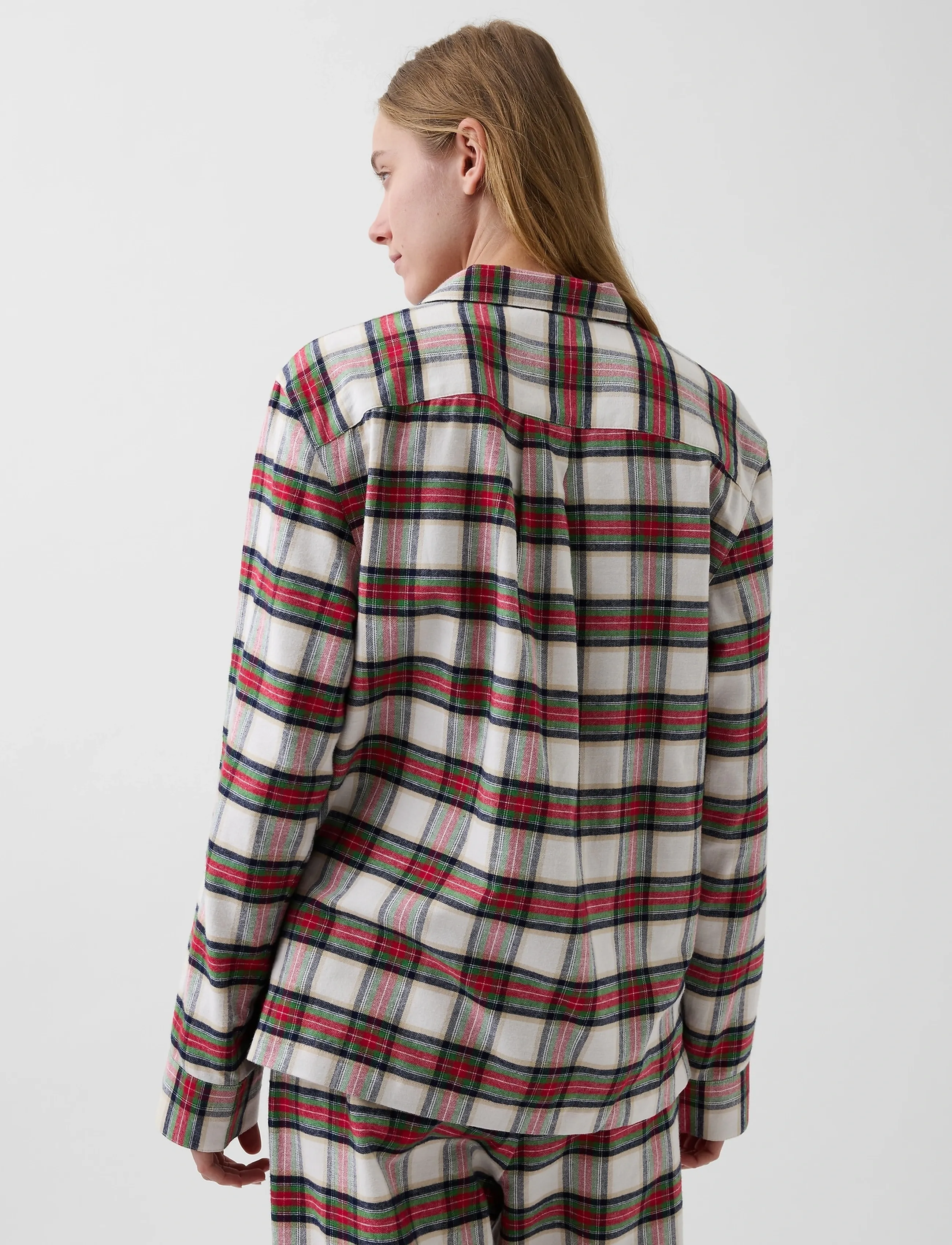 GAP Flannel Long-Sleeved Top From The Collection skjortor & blusar dam – bild 3