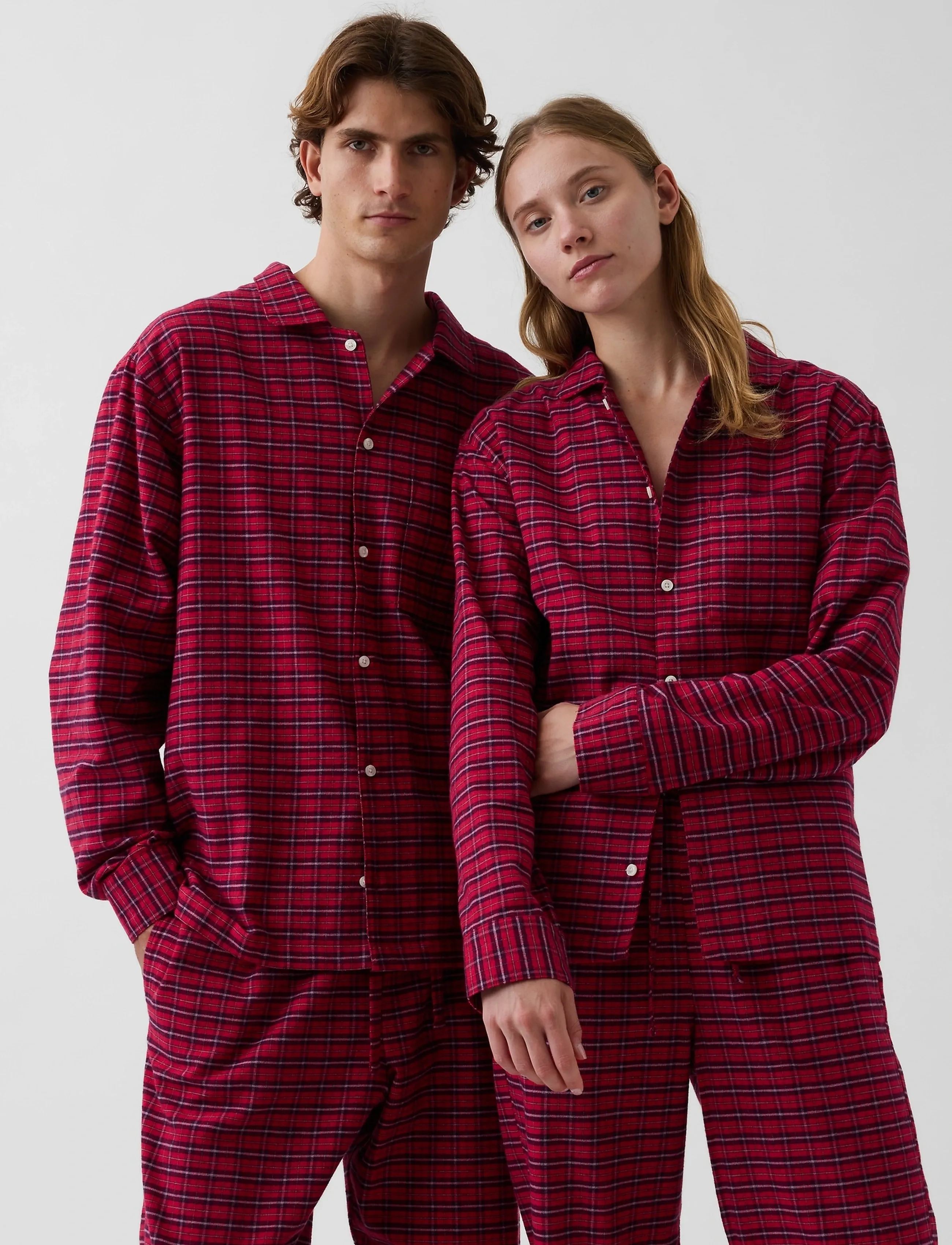 GAP Flannel Long-Sleeved Top From The Collection skjortor & blusar dam – bild 5