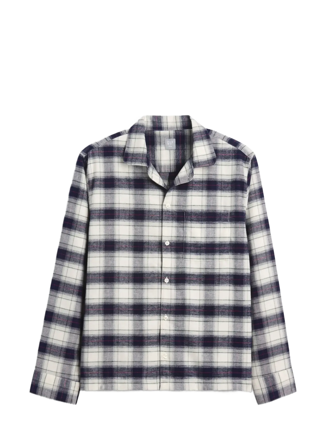 NAVY PLAID