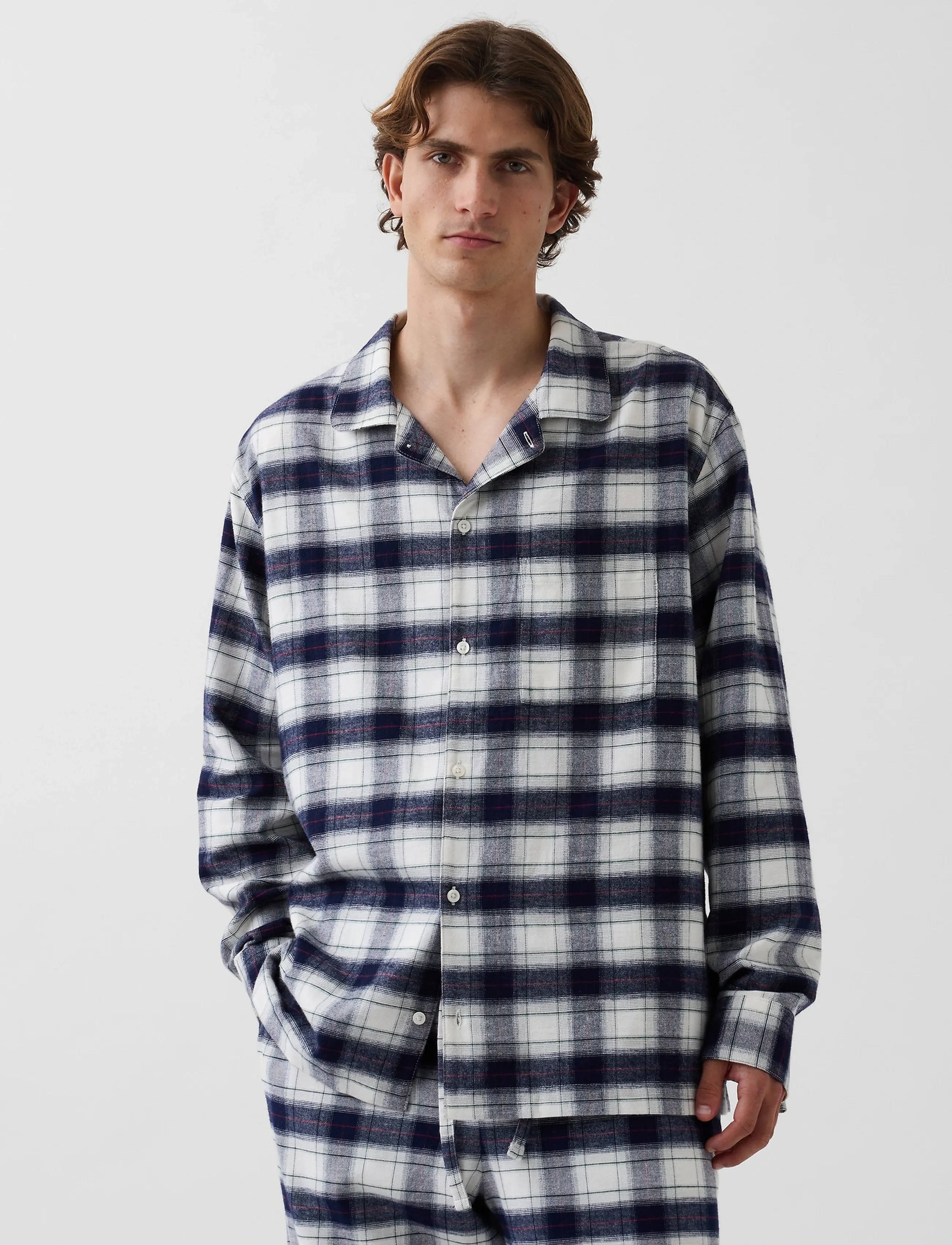 Flannel Long-Sleeved Top From The Gap Collection