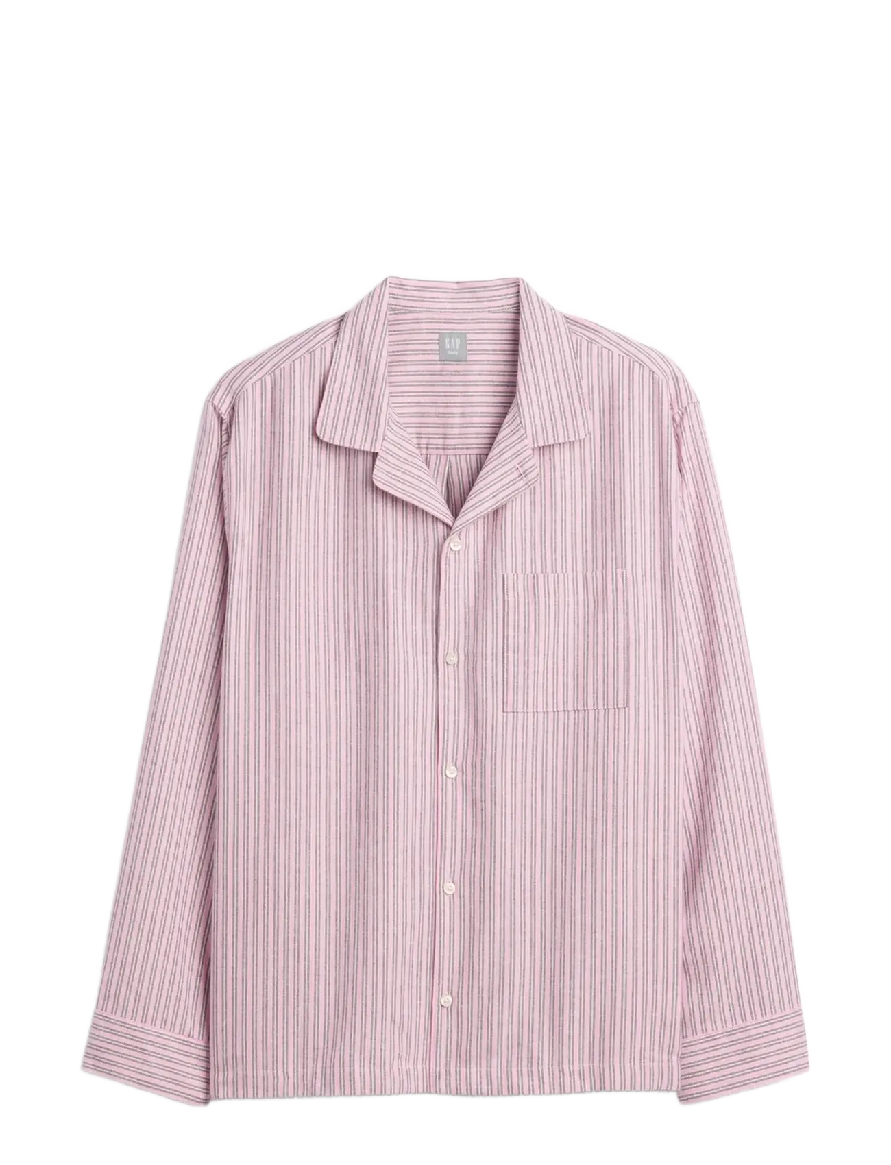 GAP Flannel Long-Sleeved Top from the GAP collection - Vardagsstil - PINK STRIPE / pink/rose
