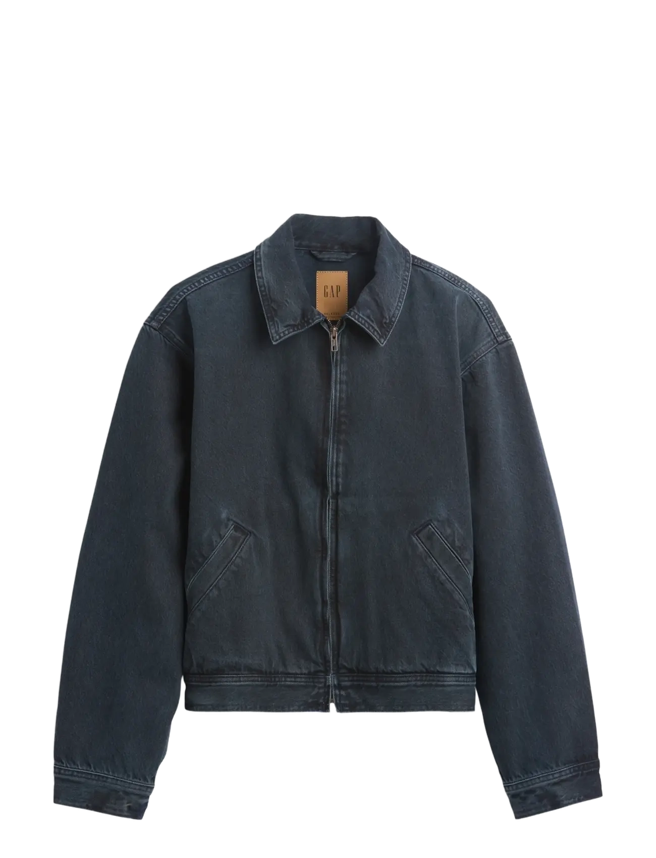 GAP - Denim Boxy Workwear Jacket from the GAP collection - ink stain - 1