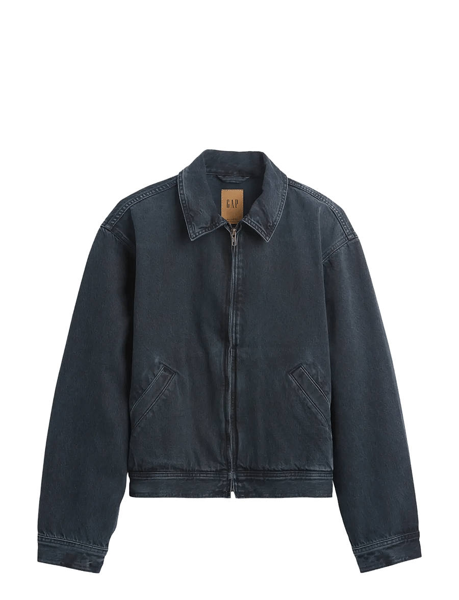 GAP - Denim Boxy Workwear Jacket from the GAP collection - ink stain - 1