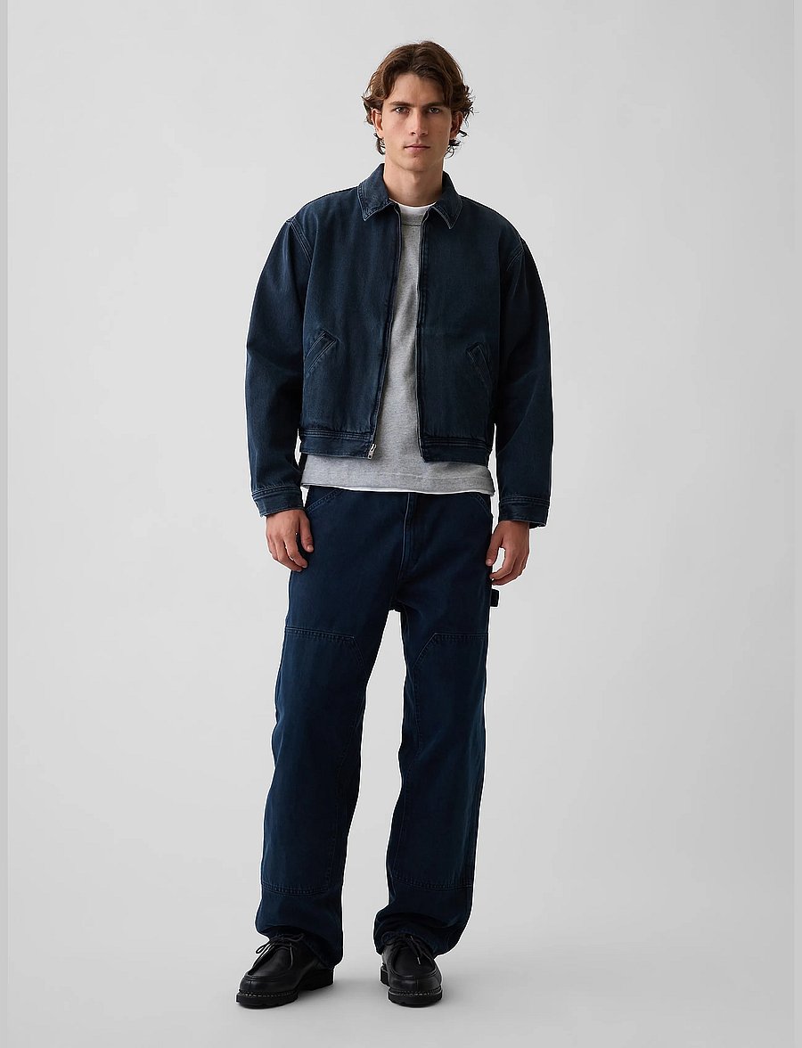 GAP - Denim Boxy Workwear Jacket from the GAP collection - ink stain - 2