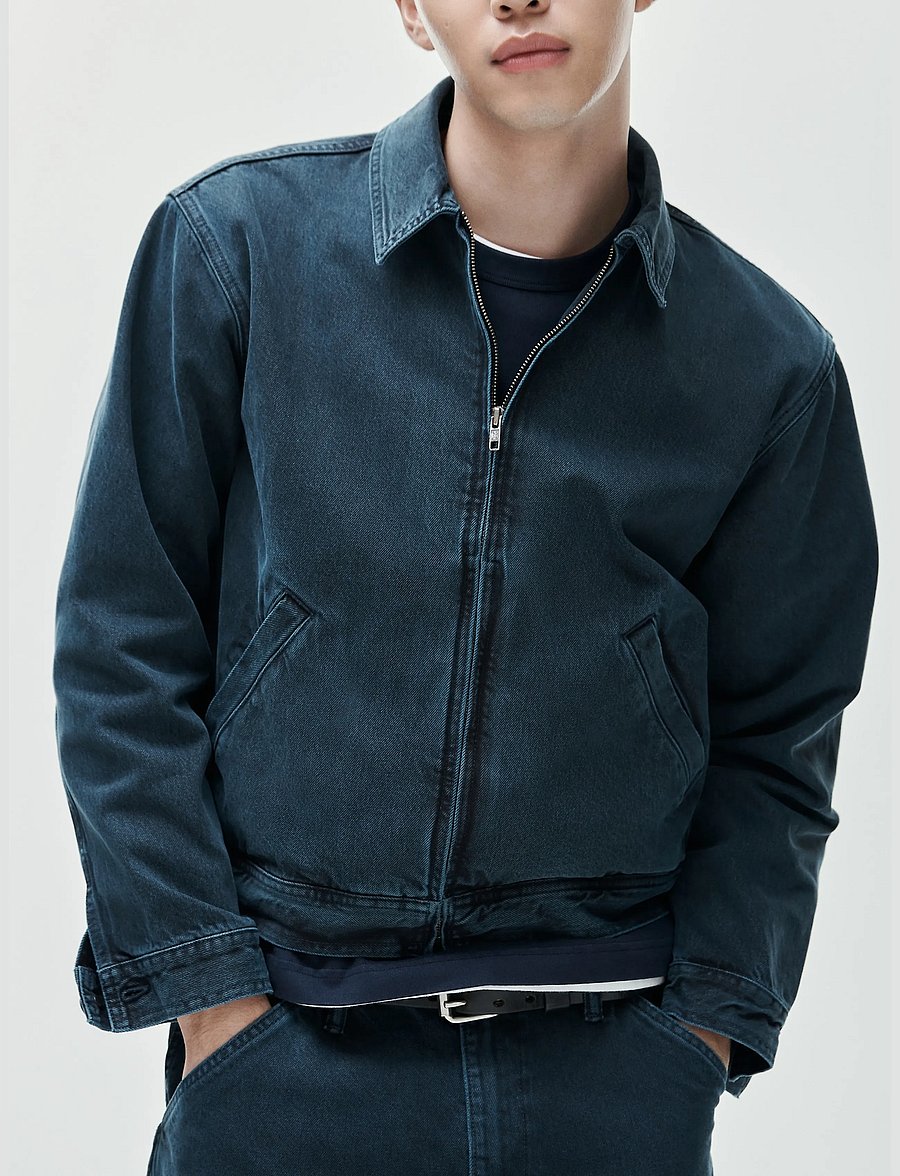 GAP - Denim Boxy Workwear Jacket from the GAP collection - ink stain - 5