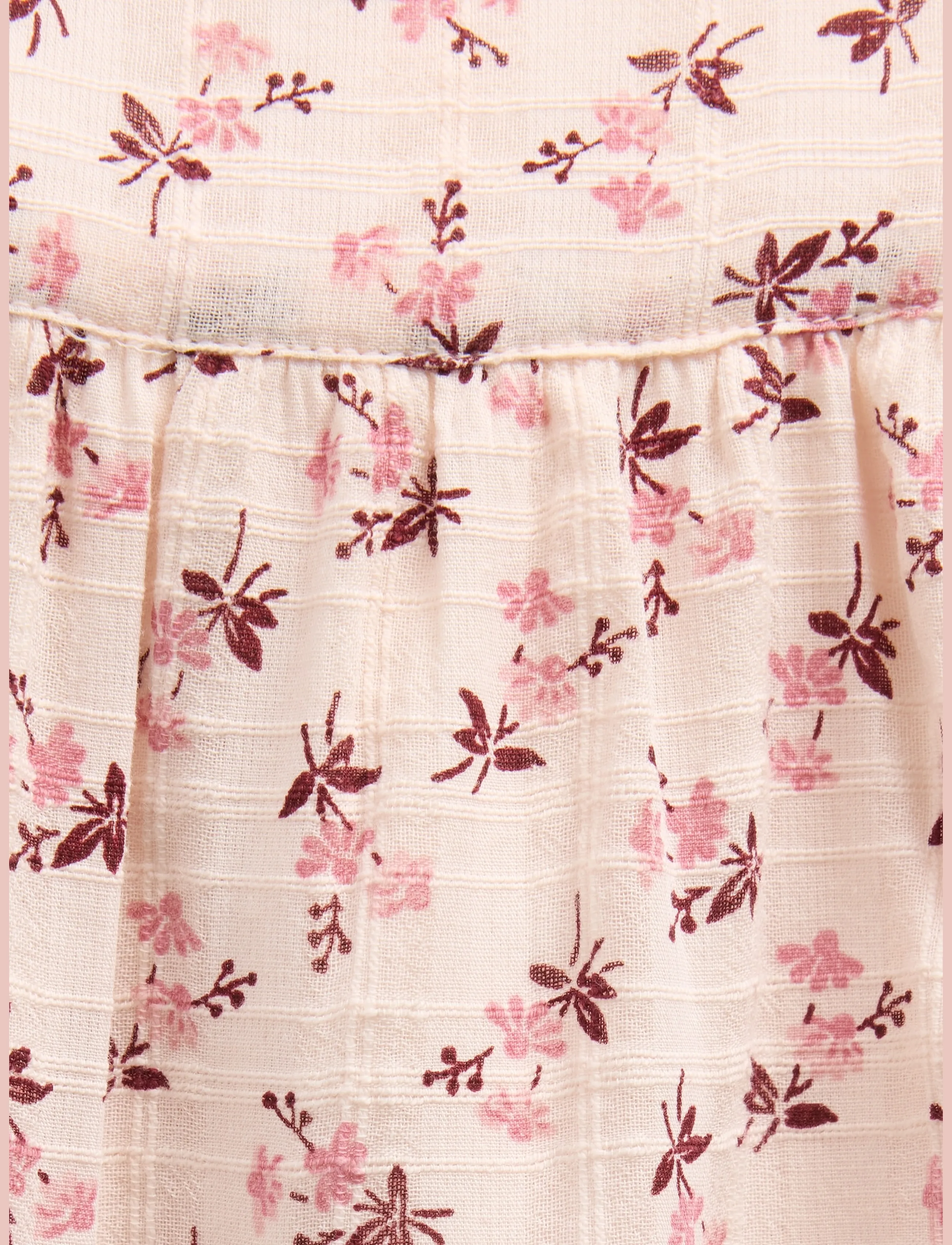 GAP - Baby Floral Ruffle Overalls from the GAP collection - buksedragter - pink floral - 2
