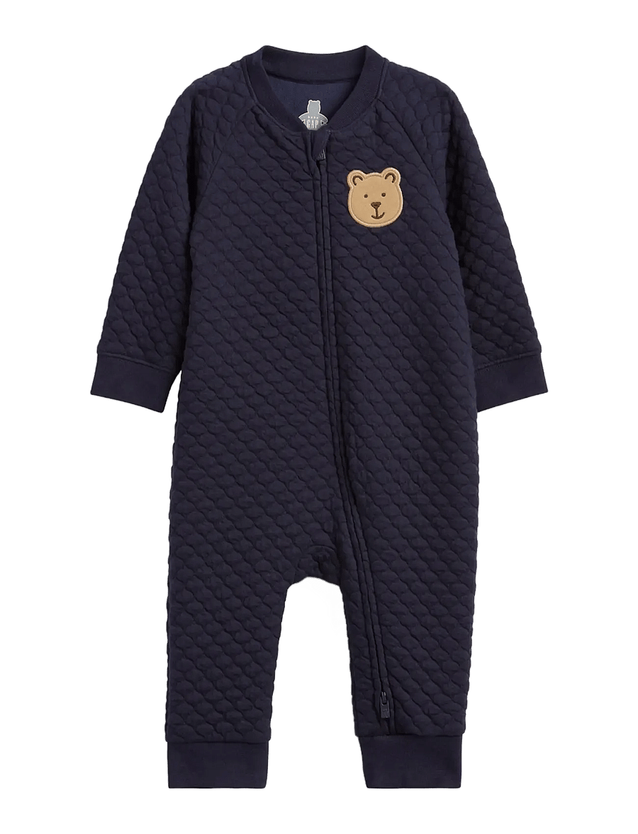 GAP - Baby Quilted Knit from the GAP collection - kombinesoonid - navy uniform - 0