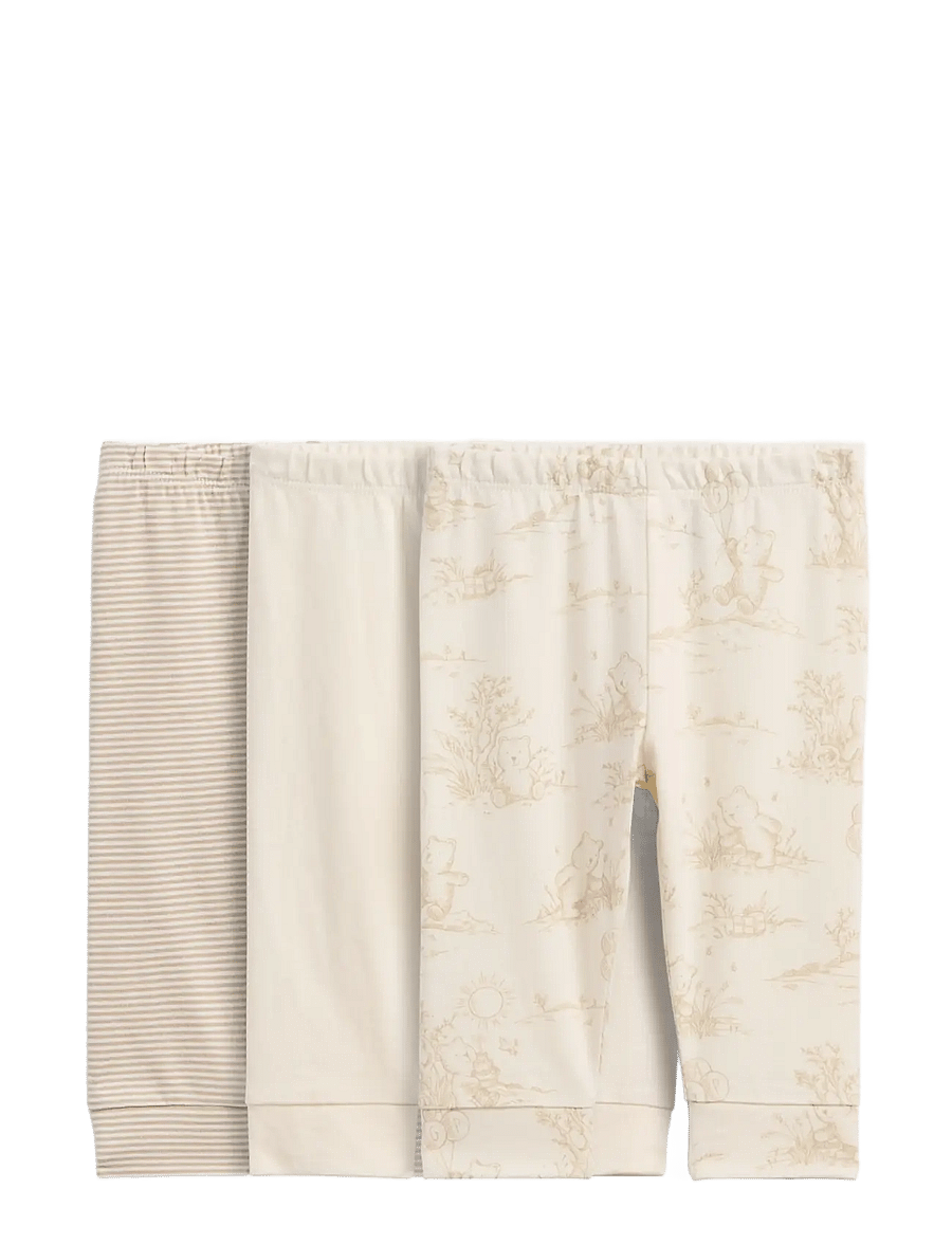 GAP - Baby First Favorites Organic Cotton Pull-On Pants (3-Pack) - khaki - 0