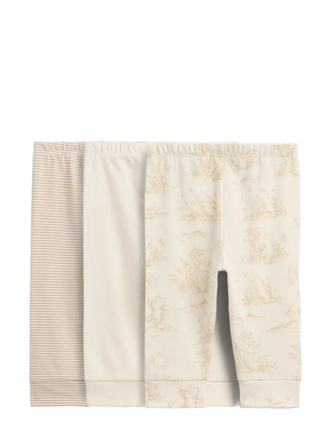 GAP - Baby First Favorites Organic Cotton Pull-On Pants (3-Pack) - khaki - 1