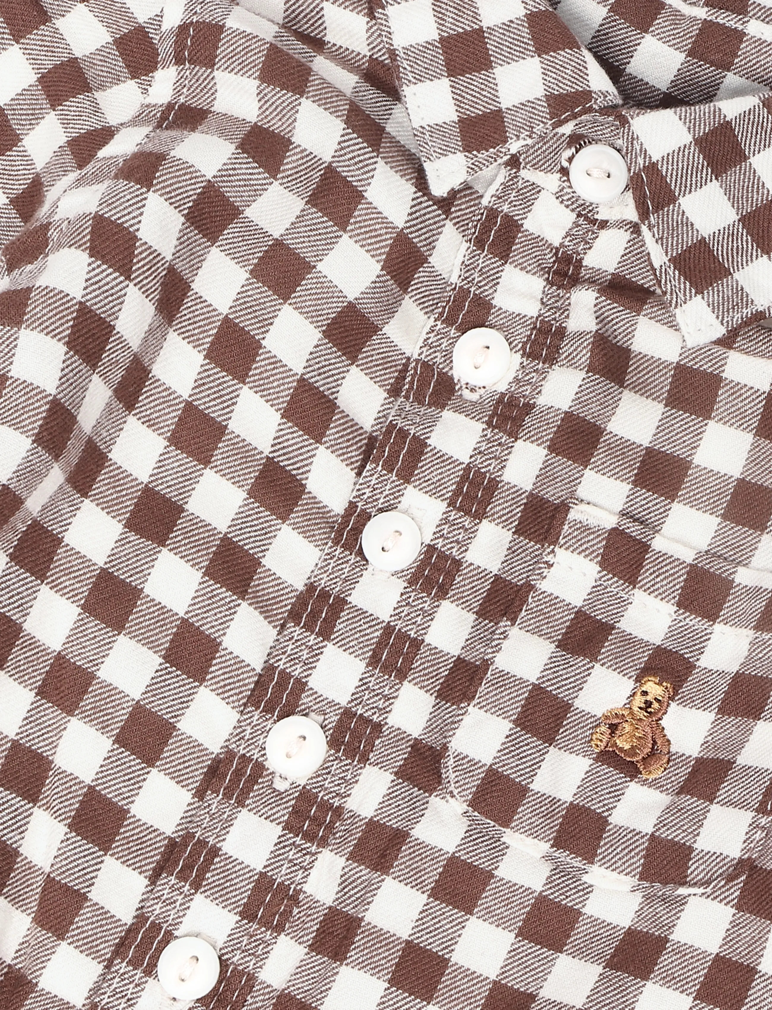 GAP - Baby Flannel Button-Down from the GAP collection - kombinesoonid - amber wood - 2