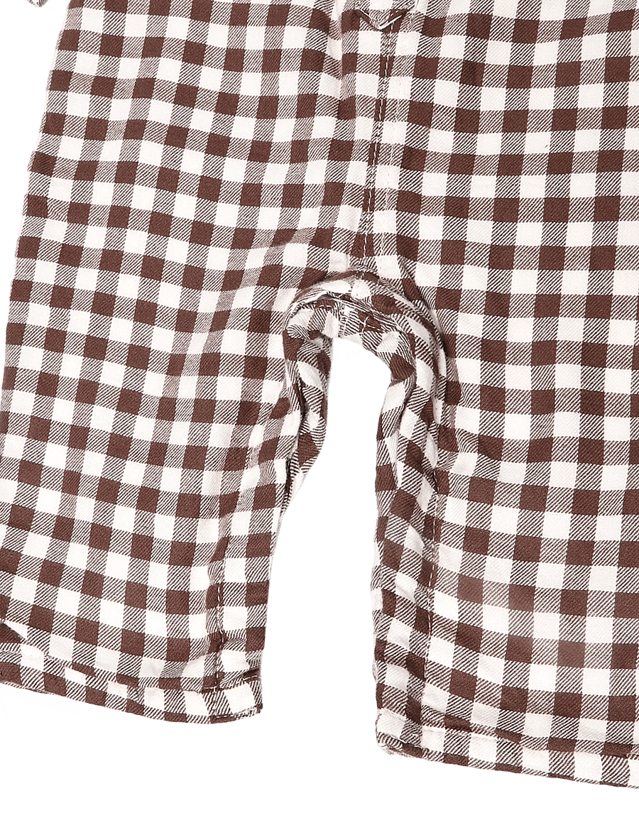 GAP - Baby Flannel Button-Down from the GAP collection - kombinesoonid - amber wood - 3