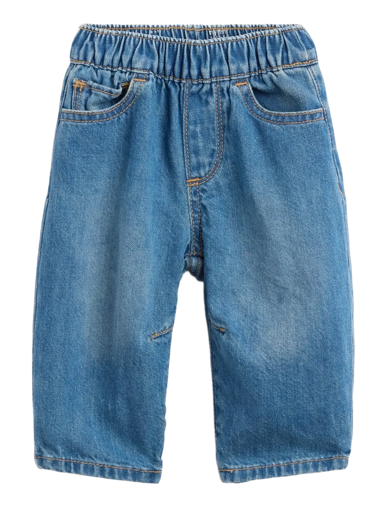 GAP Baby Brannan Bear Pull-on Barrel Jeans - Loose jeans - DARK WASH / blue